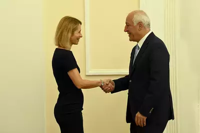 Президент Армении и глава дипломатии ЕС обсудили сотрудничество